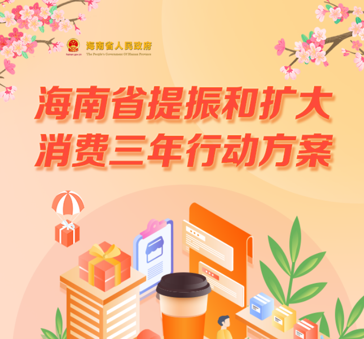 图解 | 海南省人民政府办公厅关于印发《海南省提振和扩大消费三年行动方案》的通知