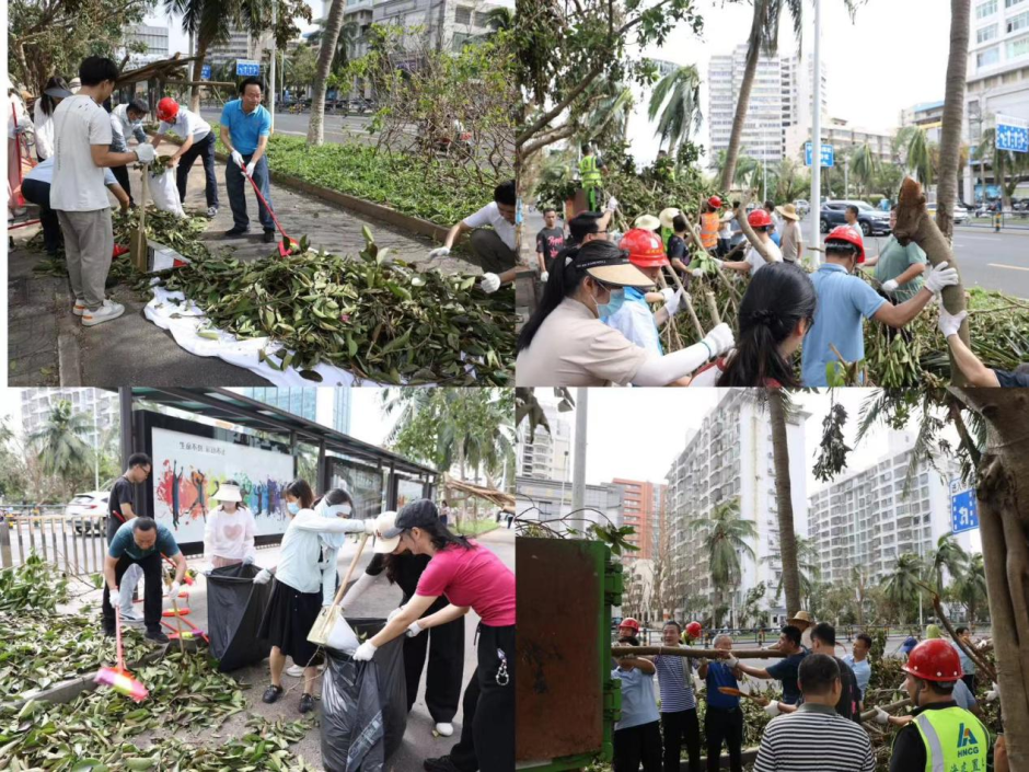 省国资系统党员干部全力支援灾后重建，帮助城区恢复正常生产生活秩序